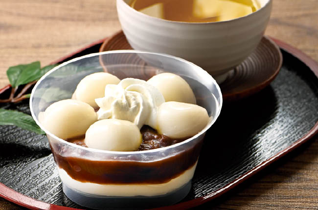 クリーム白玉ぜんざい(北海道産小豆使用) – 商品情報