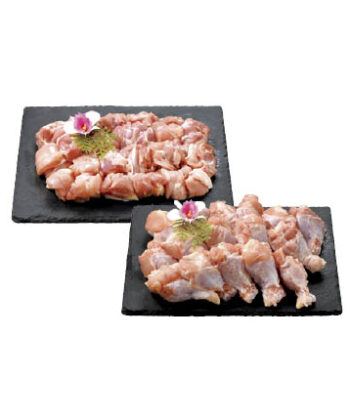 国産地養鳥・唐揚用(モモ肉)・手羽元