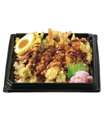 夏の食材を味わう天重