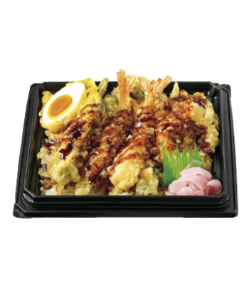 夏の食材を味わう天重