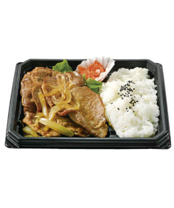 肉厚！高知県産生姜の生姜焼弁当