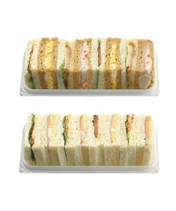 4種の味を手軽に楽しめる！ひとくちサンド